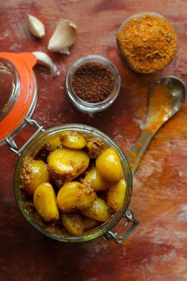 Lahsun ka Achar | Garlic Pickle – Traditional Indian Recipe - Image 4